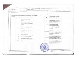 Кадастровый паспорт земельного участка (условные обозначения)